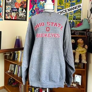 Ohio State Buckeyes Gray Sweater
